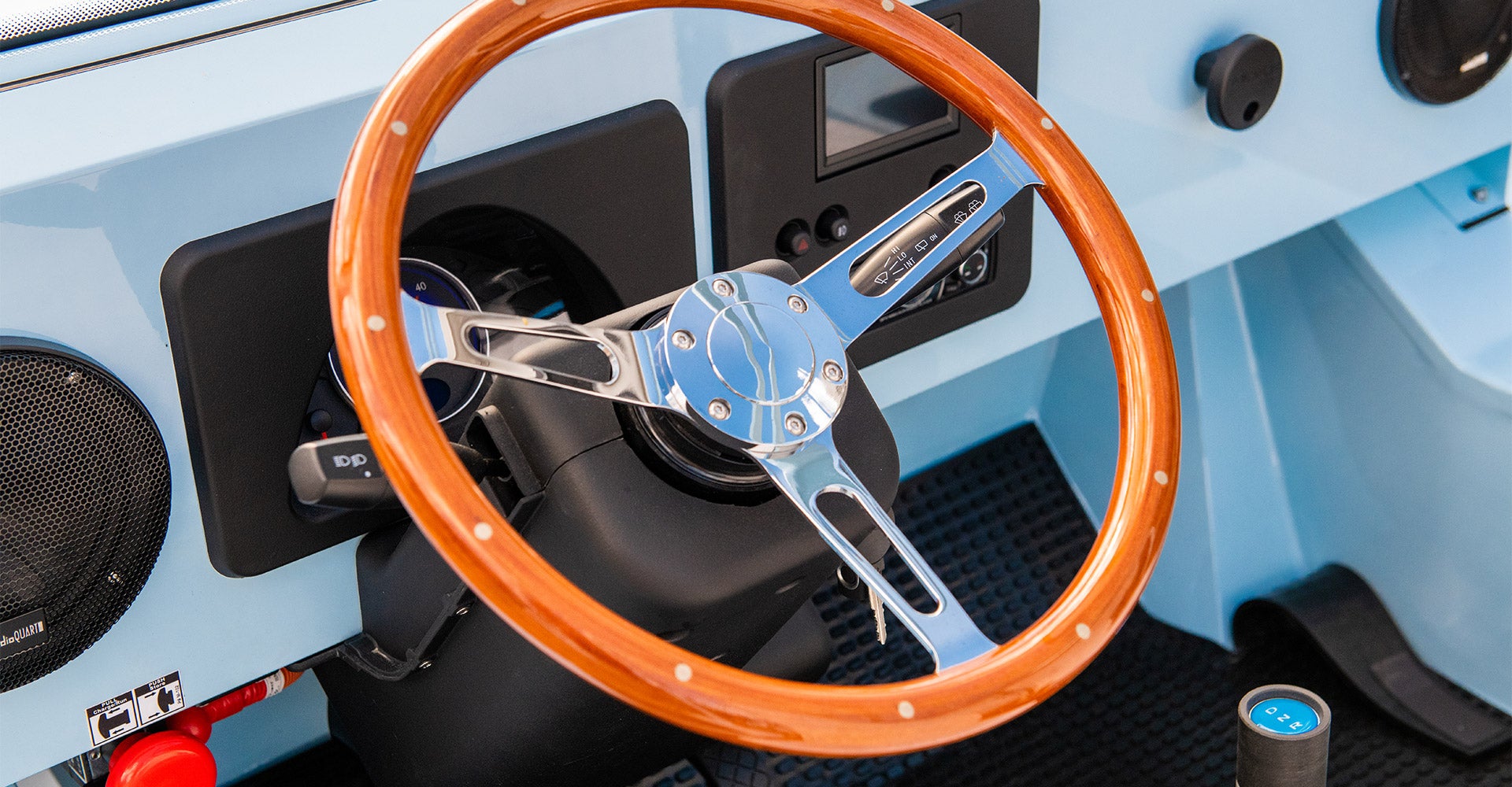 eMoke Wood Steering Wheel